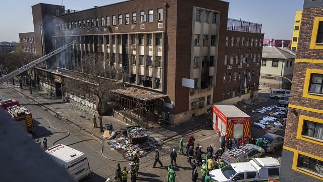 South Africa: Jo’burg town hall blamed for deadly fire
