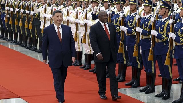 South Africa, China vow stronger ties as Ramaphosa starts state visit