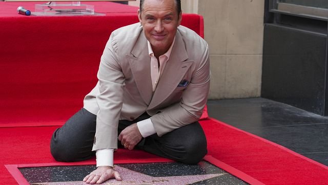 Jude Law earns his star on Hollywood Walk of Fame