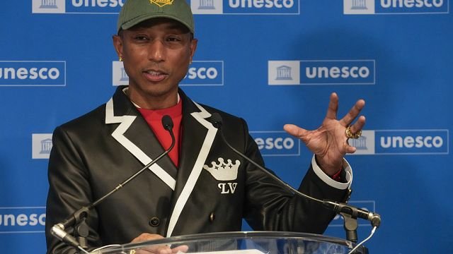 Pharrell Williams named UNESCO goodwill ambassador