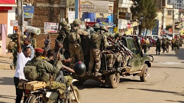 Cheers and confusion as M23 rebels enter Bukavu city centre