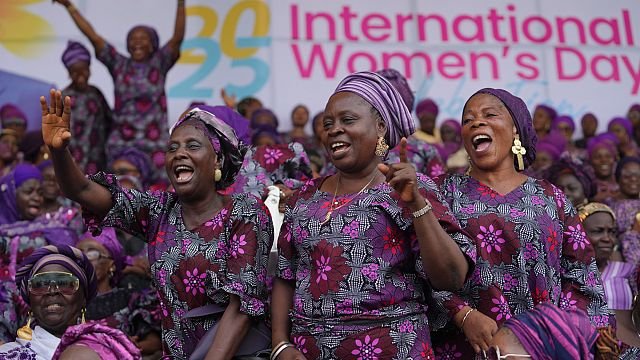 Women rally for equality in Lagos on International Women’s Day