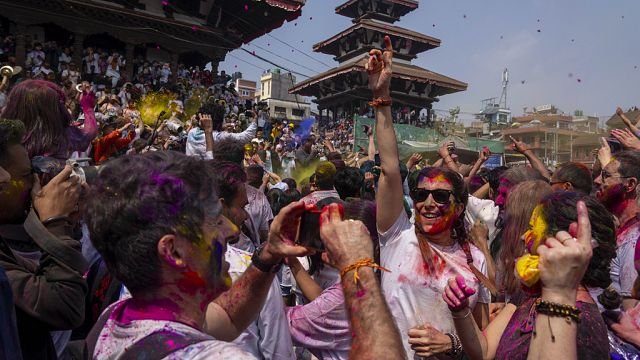 Millions across South Asia celebrate the Hindu festival of colours, love, and Spring