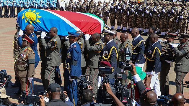 Namibia’s ‘founding father’ Sam Nujoma honoured in state funeral