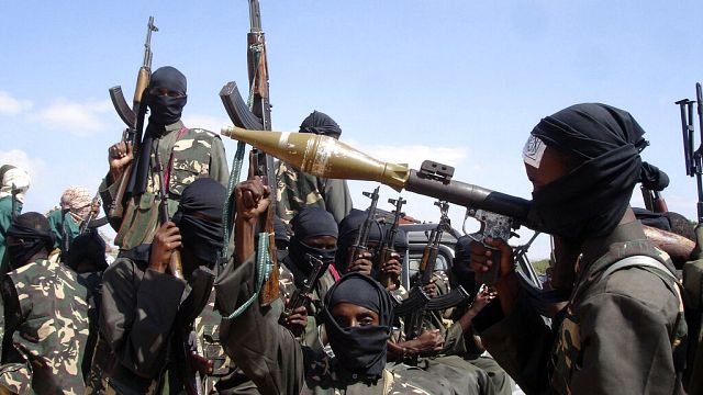 Al-Qaida-linked militants attack a strategic town in Somalia