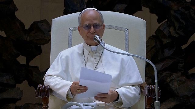 Pope Leo calls for the release of imprisoned journalists