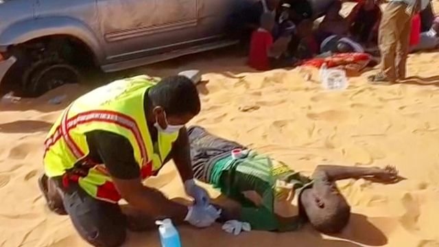 Eleven Sudanese migrants dead after crash in Libyan desert
