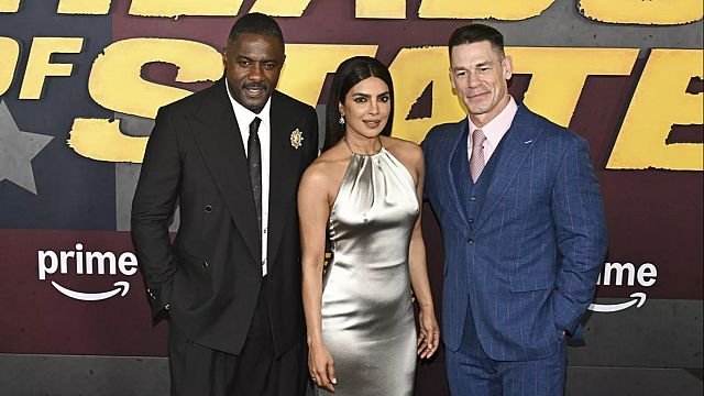 John Cena and Idris Elba-starring action film “Heads of State” premieres in New York
