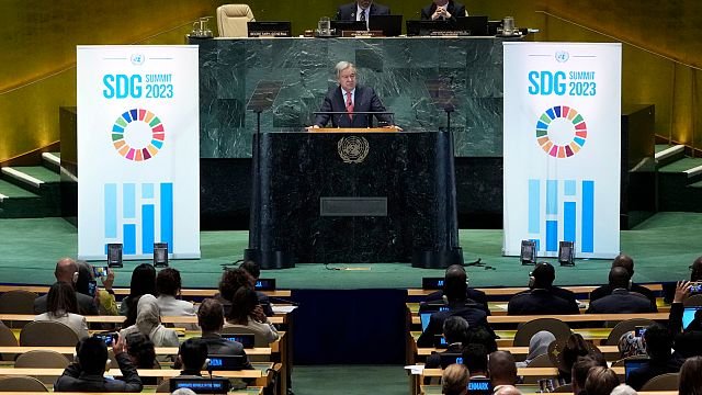 Only 35% of sustainable development goals on track to meet target, UN says