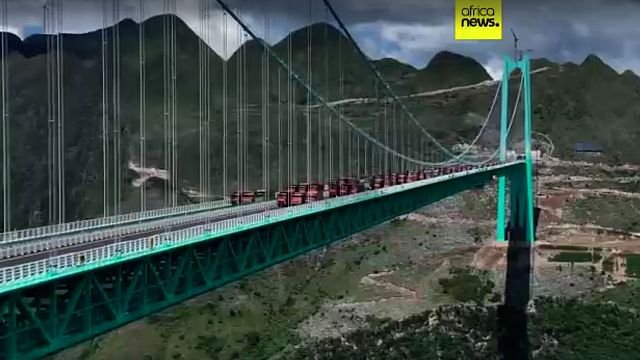 World’s tallest bridge completes load test in South West China