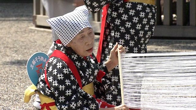 Somen makers in western Japan close season with cultural ceremony
