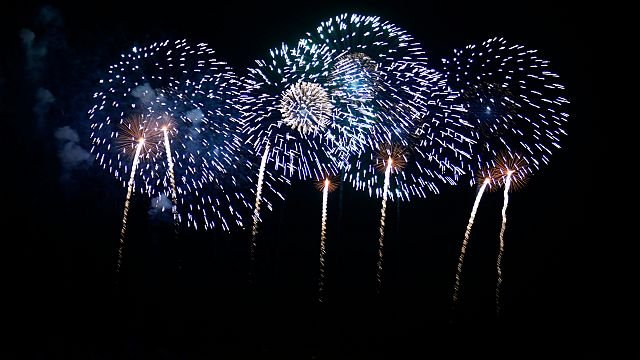 Two fireworks boats catch fire during Yokohama festival