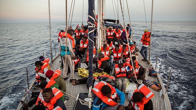 NGO rescues migrants allegedly thrown into sea off Libya