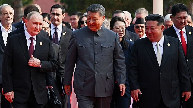 Putin and Kim attend Xi’s grand military parade in Beijing