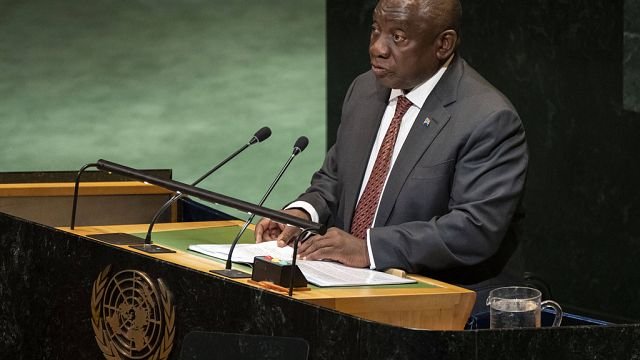 South Africa’s president renews calls for Palestinian statehood