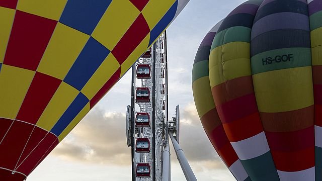 Hong Kong hosts first hot air balloon festival