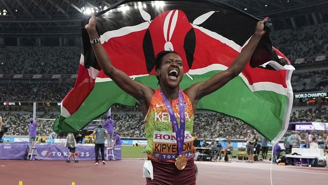 Kenya’s Kipyegon makes more history with fourth 1,500m title