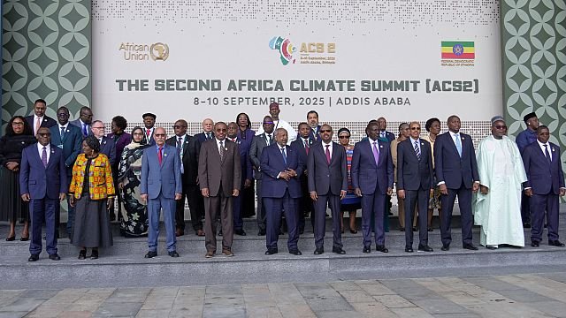 African leaders urge more renewable energy, finance at climate summit