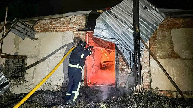 Administrative building hit in Kharkiv as drone targets busy street