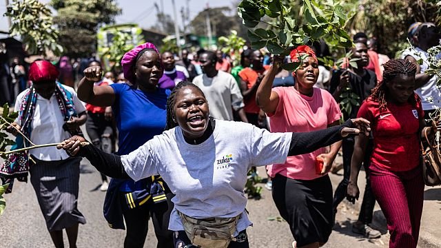 Kenyans mourn the death of former Prime Minister Raila Odinga