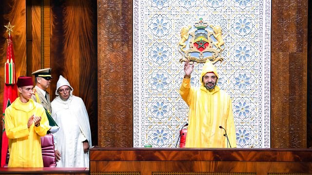 Morocco’s king addresses parliament amid mounting tensions
