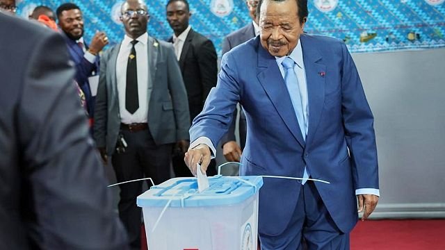 Voters head to polls as Cameroon’s Paul Biya eyes extended term