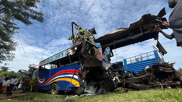 Police revise death toll from 63 to 46 after massive Uganda road crash