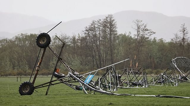 Severe winds batter New Zealand for second time in a week