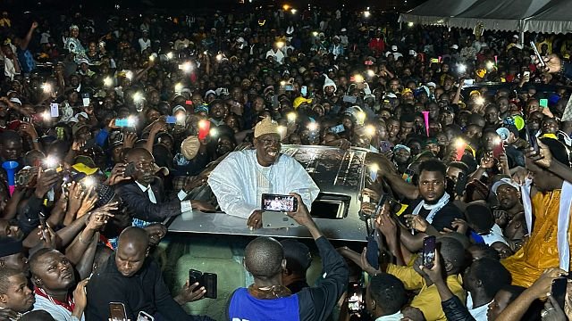 Cameroon: Thousands rally behind presidential candidate Issa Tchiroma in Douala