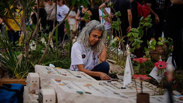 Families in Nir Oz mark two years since October 7 attacks