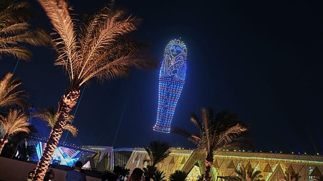 Egypt’s immense new antiquities museum opens after two-decade build