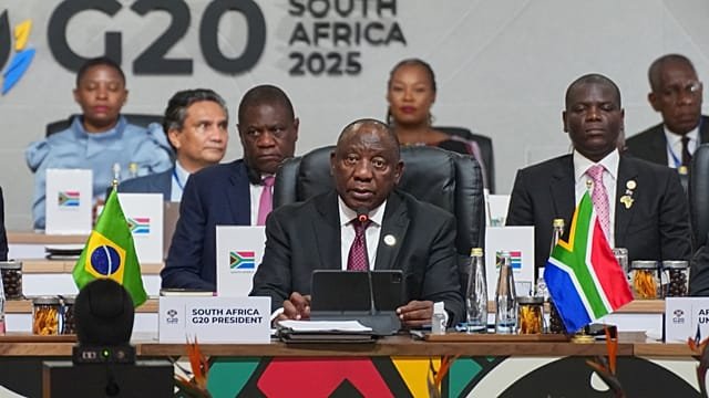 Ramaphosa blasts Trump for blocking South Africa from next year’s G20 summit