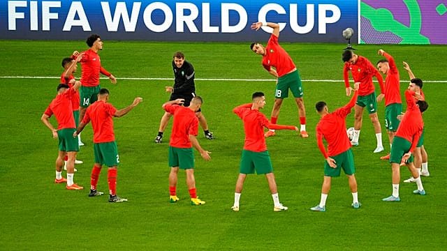 FIFA Arab Cup quarter-finals: Morocco team preps for match against Syria