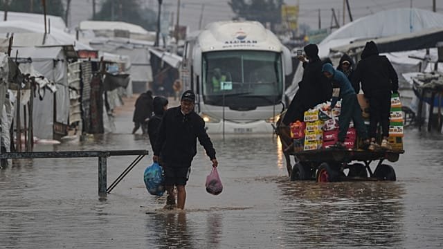 Floodwaters devastate Gaza camps amid ongoing humanitarian crisis