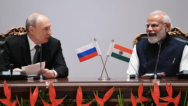 Putin says Russia and India will boost their annual trade