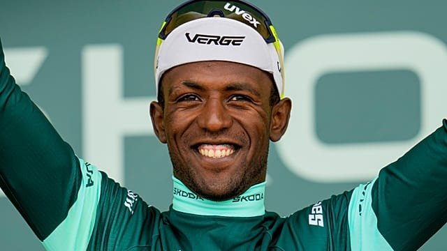 Eritrean Biniam Girmay hired as lead cyclist for former Israeli team