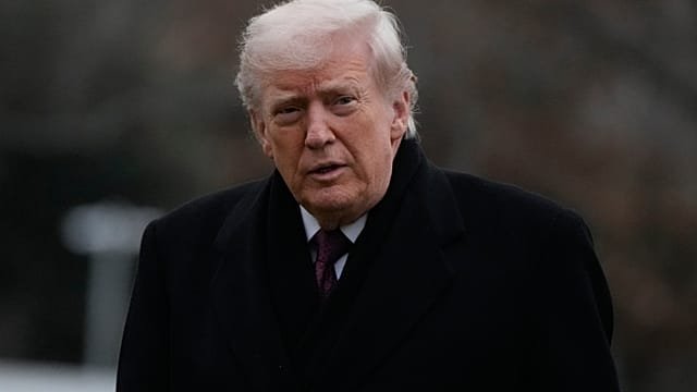 Donald Trump defends first year back in office in politically charged speech