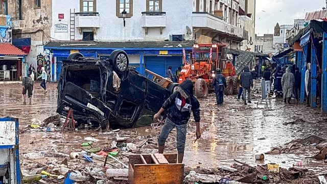 Torrential rains and flash floods kill 37 in Moroccan city of Safi