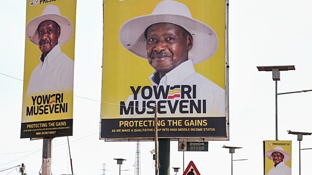 Museveni leads Uganda presidential vote with 61.7 percent in early count