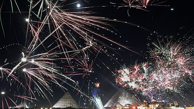 Kenya and Egypt usher in 2026 with dazzling displays of fireworks