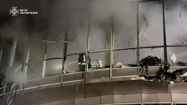 Russian forces target Zaporizhzhia with air strikes, no casualties reported