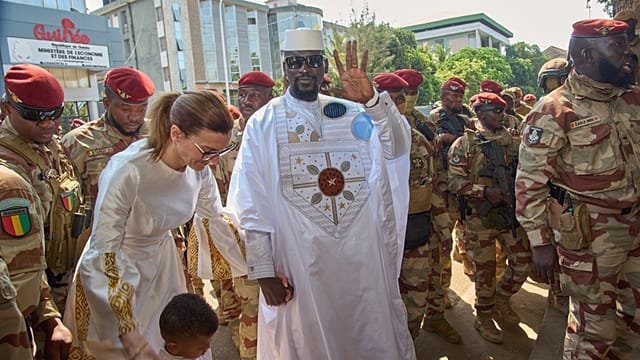 Guinea: Doumbouya supporters express joy after victory in presidential election