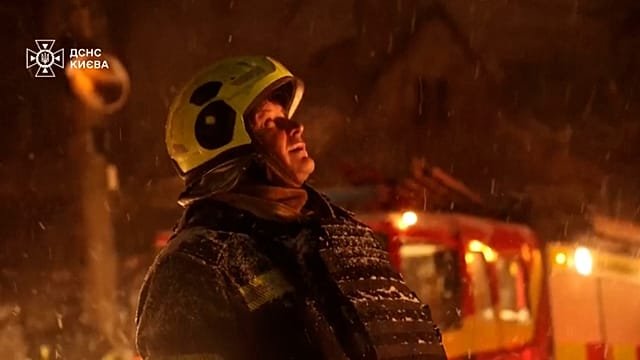 Russian drones strike Kyiv as capital battles power cuts and cold