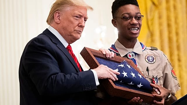 Trump hosts Black History Month reception amid racial tensions