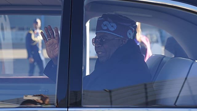 Nigeria’s President Tinubu welcomed by Britain’s King Charles at start of state visit
