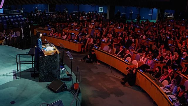 UN leaders address global gender inequality