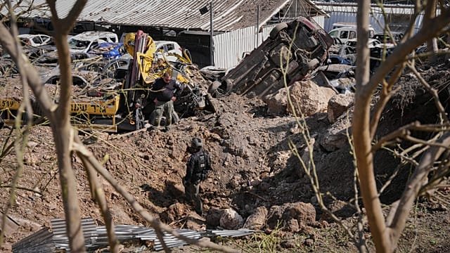 Israel assesses damage after missile strike near Jerusalem