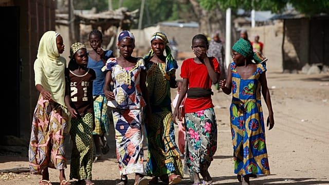Nigeria’s Mothers of Chibok go from farm to factory in bid to build a better future
