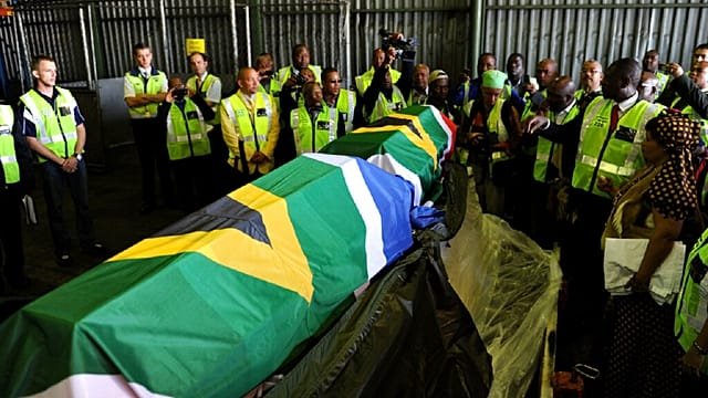 ‘Dignity restored’: Remains of 63 Khoisan people reburied in South Africa
