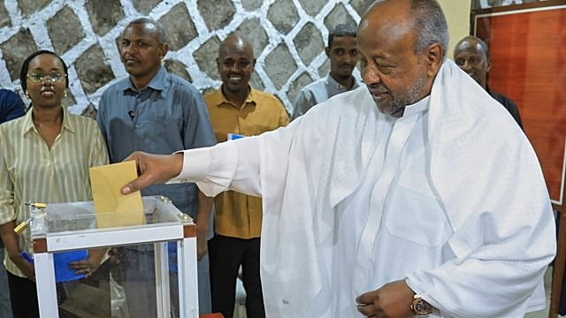 Djibouti counts votes as leader seeks sixth term